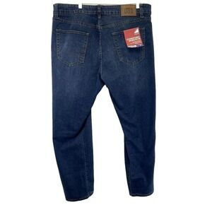 IZOD Comfort Stretch Mens Sz 40x30 Denim Blue Jeans (C14) NWTs
